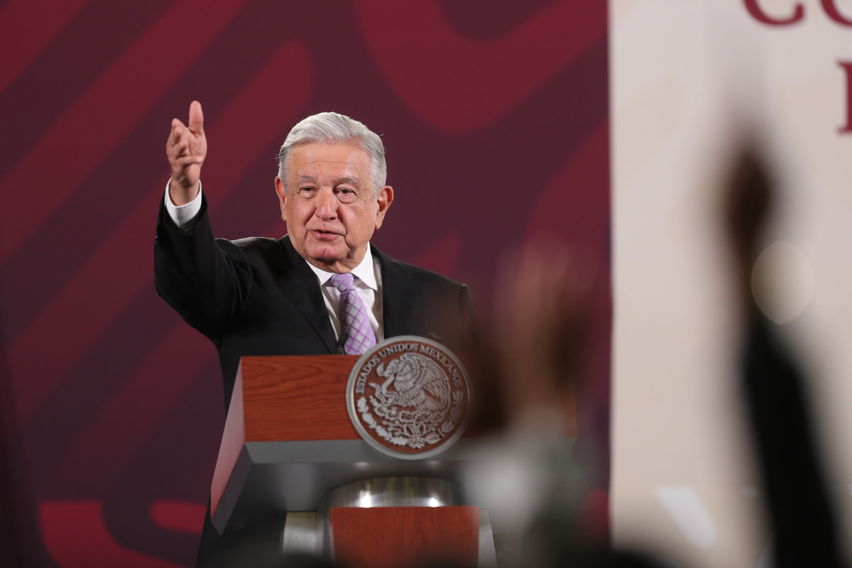 Andrés Manuel López Obrador, presidente de México.