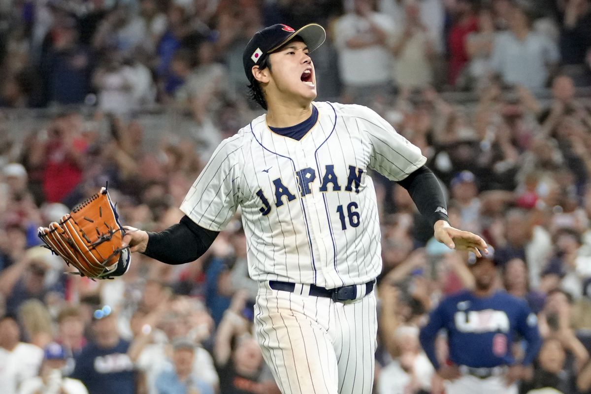 Shohei Ohtani campeón del Clásico Mundial con Japón.