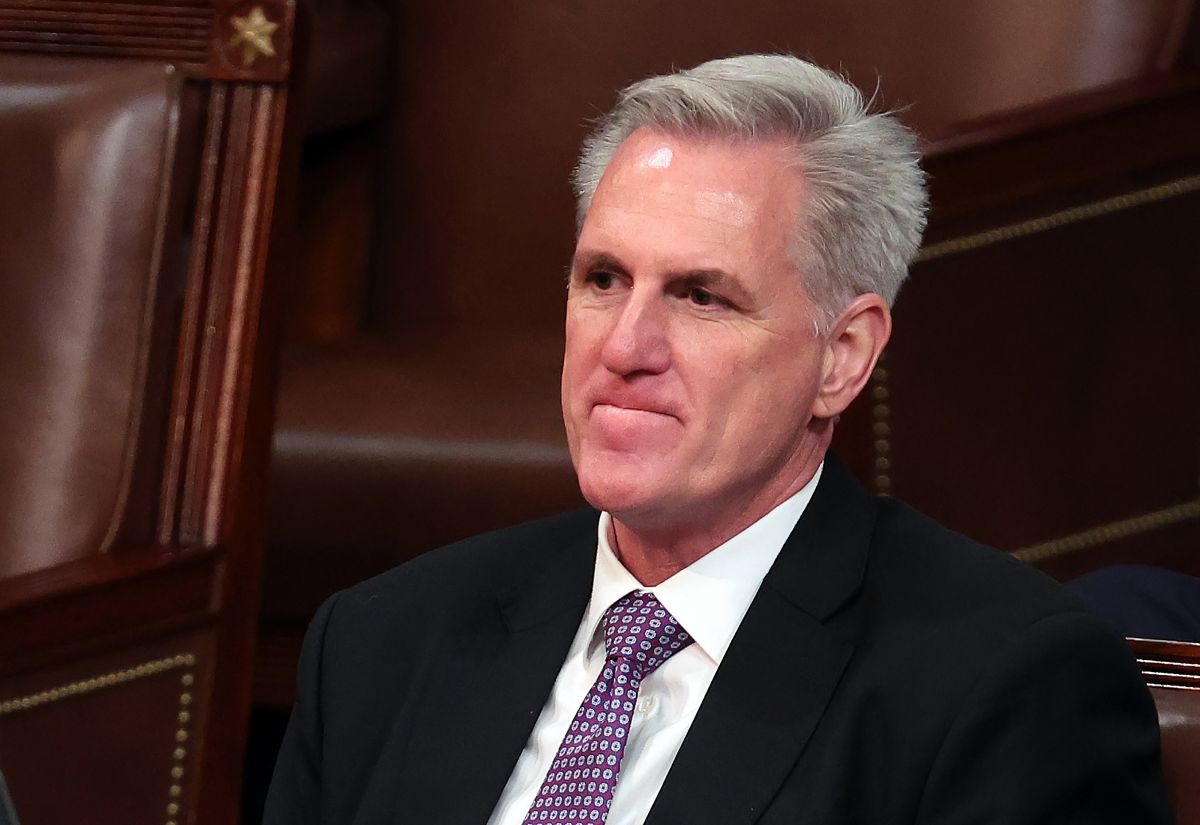 El presidente de la Cámara de Representantes Kevin McCarthy.