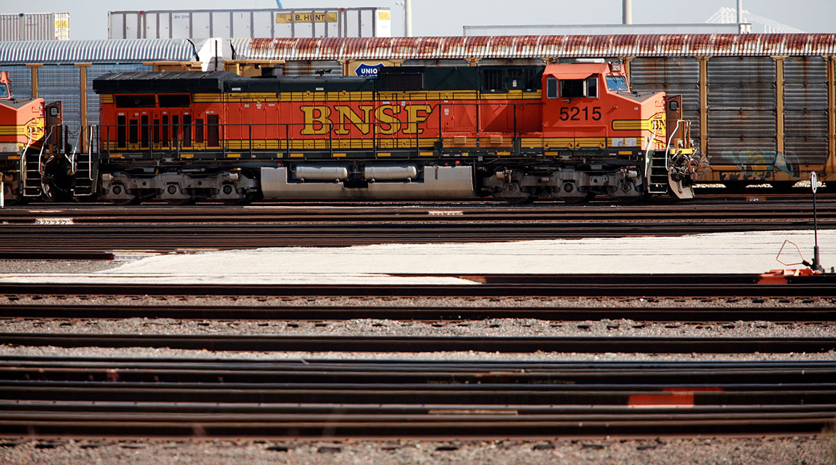 Tren de la compañía BNSF Railway.