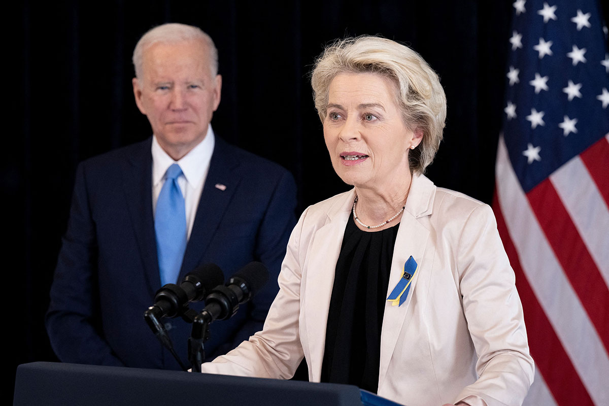 Ursula von der Leyen, presidenta de la Comisión Europea.