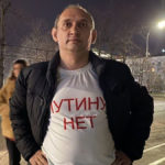 Vitaly Votanovsky fue detenido al comienzo de la invasión por llevar una camiseta con el lema "No a la guerra".