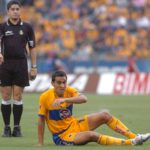 Fotografía de archivo de Walter Gaitán con Tigres de la UANL.