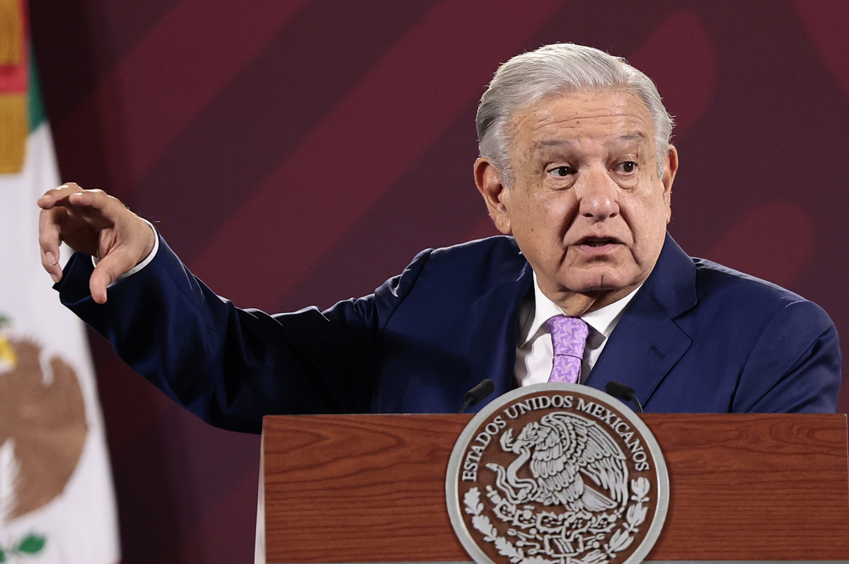 Andrés Manuel López Obrador, presidente de México.