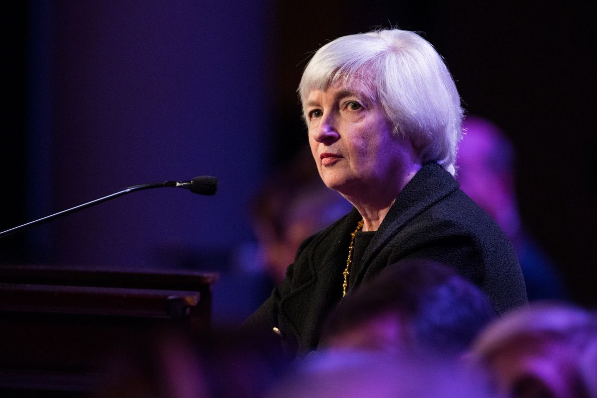 La secretaria del Tesoro, Janet Yellen.