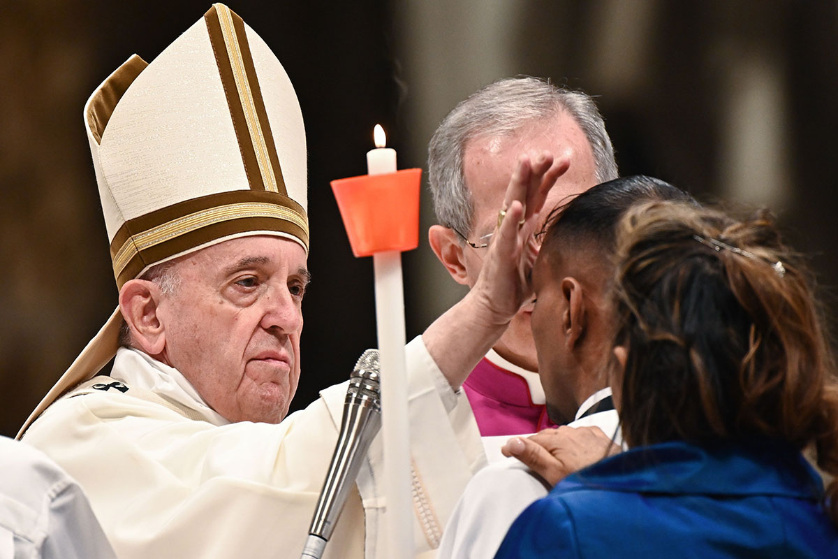 Papa Francisco en Semana Santa.