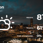 Houston: el tiempo para hoy jueves 13 de abril