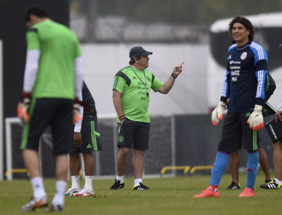 Ochoa y Herrrera en la Selección Mexicana.