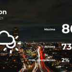 Pronóstico del clima en Houston para este martes 4 de abril