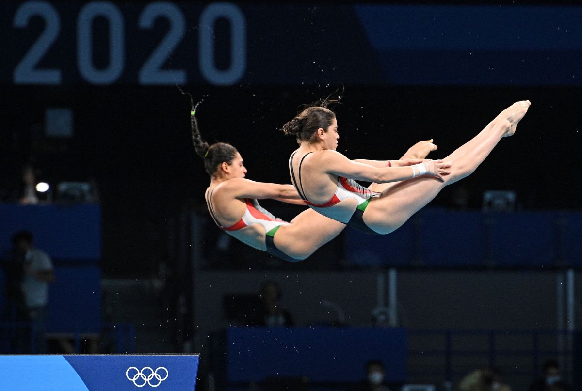 Alejandra Orozco y Gabriela Agúndez en Tokio 2020.