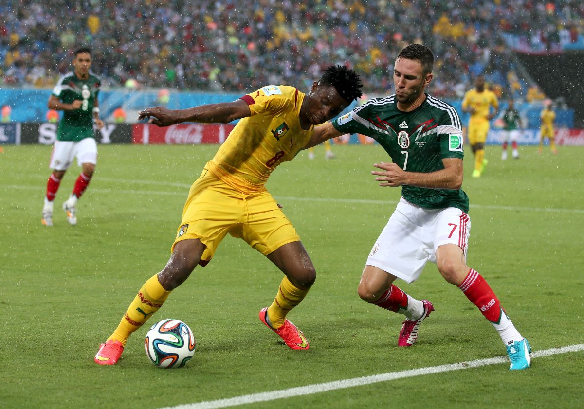 Camerún no ha podido derrotar a México en el corto historial de dos partidos.